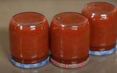 Домашний соус кетчуп из кабачков на зиму
