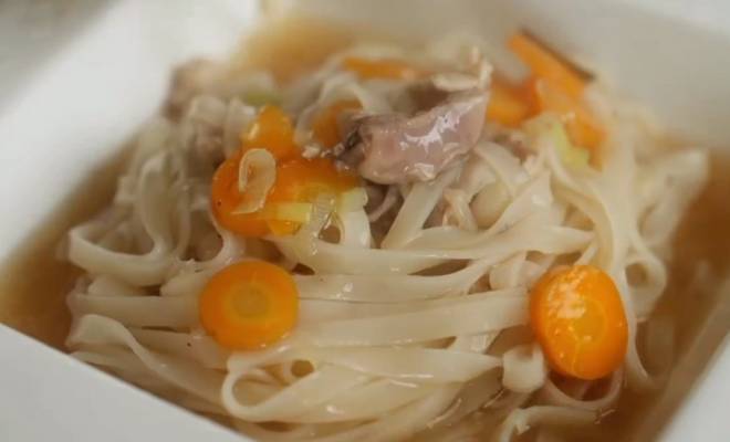 Китайский суп лапшичный суп с курицей рецепт