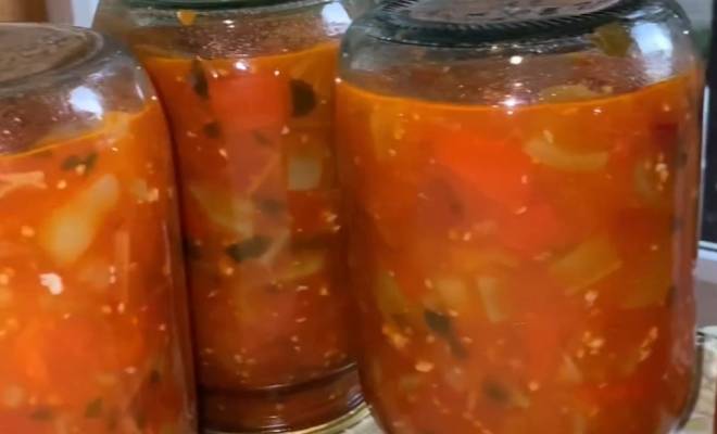 Видео Лечо по армянски на зиму самое вкусное рецепт