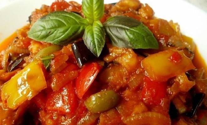 Овощное рагу по-итальянски «Капоната» рецепт
