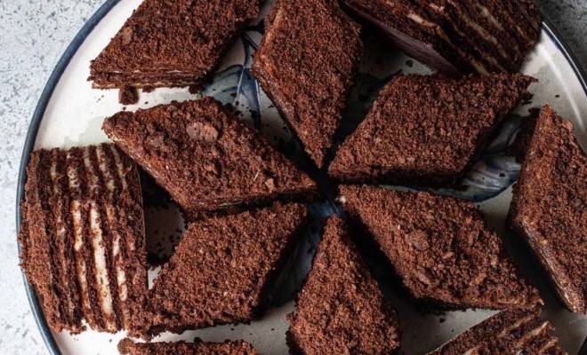 Шоколадно-медовый торт рецепт