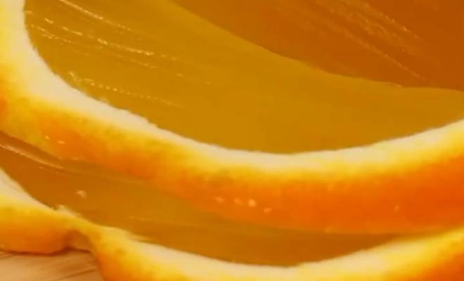 Мармелад апельсиновые дольки рецепт