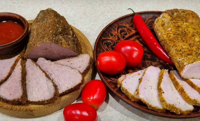 Буженина из свинины и говядины в домашних условиях рецепт