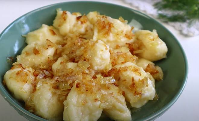Картофельные галушки-самые вкусные: пошаговый рецепт
