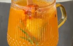 Облепиховый чай с розмарином и апельсином