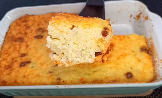 Молочная рисовая запеканка в духовке рецепт