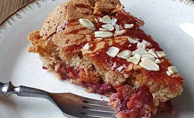 Безглютеновый пирог со сливами рецепт