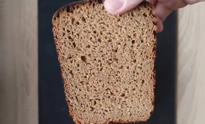 Видео Черный хлеб из остатков закваски ржаной рецепт