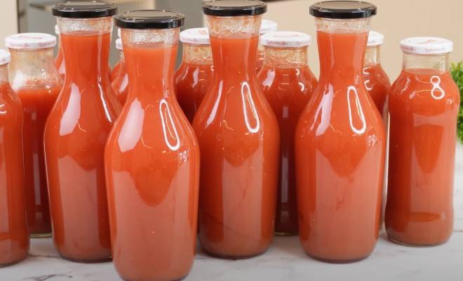 Домашний томатный сок через соковыжималку на зиму рецепт