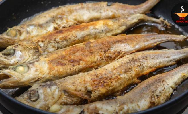 Видео Жареная рыба путассу на сковороде рецепт