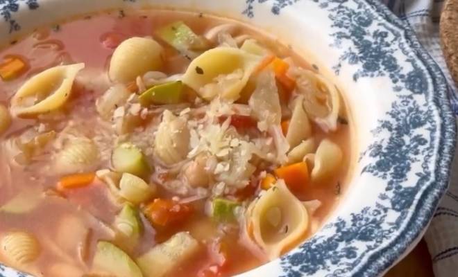 Итальянский суп минестроне овощной рецепт