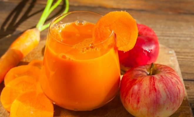 Морковно-яблочный сок на зиму через соковыжималку рецепт