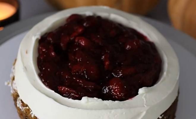 Видео Вишневая начинка для торта на пектине рецепт