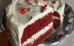 Торт «Красный бархат» простой
