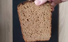 Черный хлеб из остатков закваски ржаной