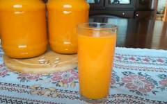 Тыквенный сок на зиму с лимонной кислотой без апельсинов