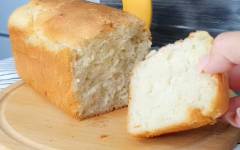 Домашний хлеб без замеса в духовке