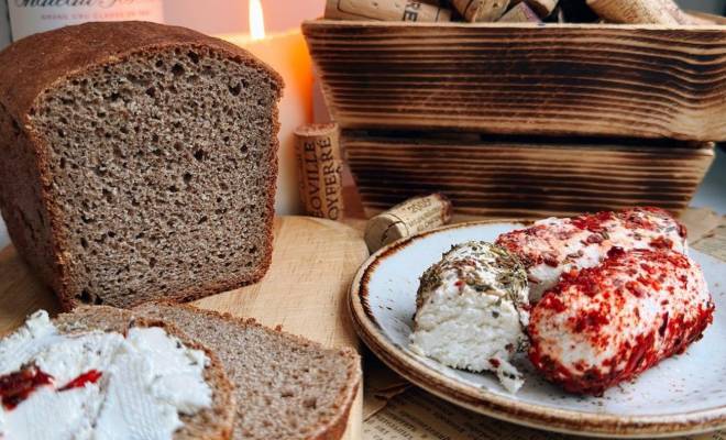 Ржаной хлеб на закваске и кефире рецепт