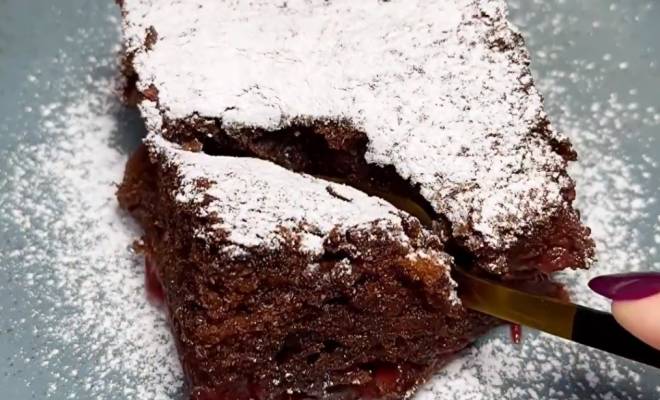 Шоколадный пирог с какао – пошаговый рецепт приготовления с фото