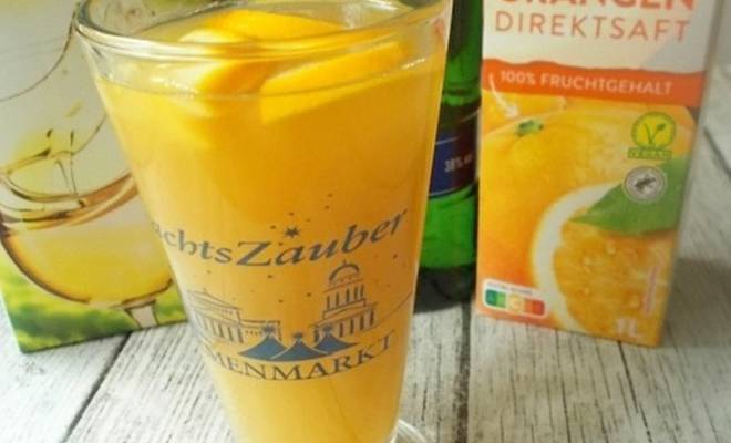 Апельсиновый пунш алкогольный рецепт