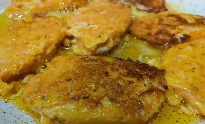 Жареные оладьи из тыквы с сыром на сковороде рецепт