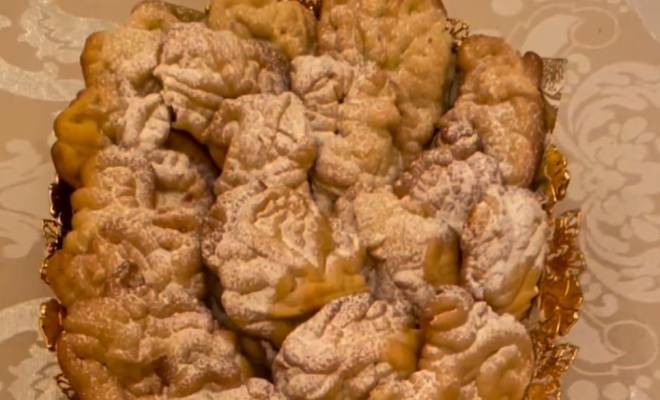 Видео Печенье хризантема через мясорубку рецепт