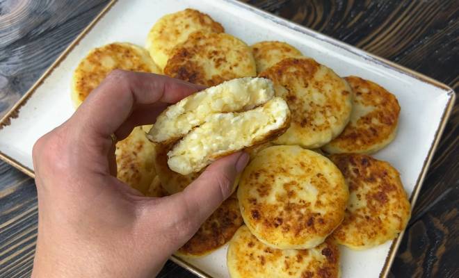 Картофельные сырники с творогом и сыром брынза рецепт