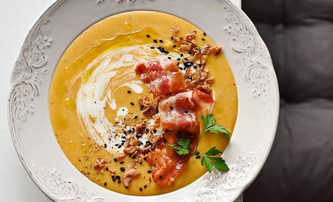 Морковно-тыквенный крем-суп рецепт