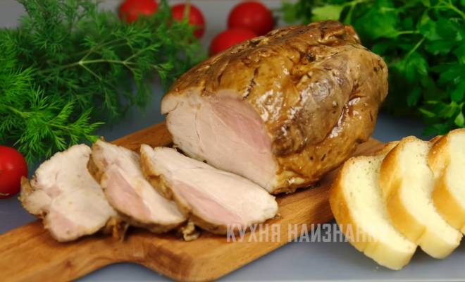 Мясо свинины в духовке в маринаде Кухня Наизнанку рецепт