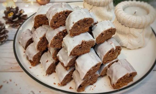 Рождественское немецкое печенье с фундуком и курагой рецепт