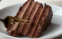 ПП шоколадный торт на сковороде