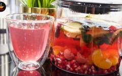 Фруктовый чай с ягодами в домашних условиях