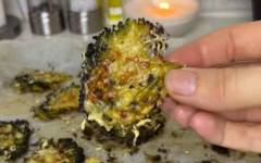 Запеченная капуста брокколи в духовке с сыром