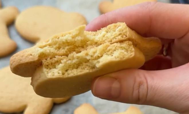 Песочное печенье на маргарине в духовке рецепт