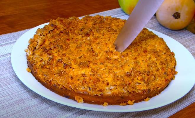 Видео Итальянский пирог с орехами рецепт