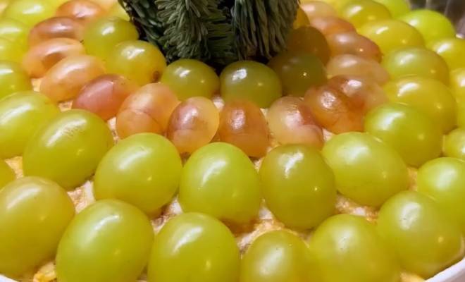 Салат «Тиффани» с виноградом и куриной грудкой — рецепт с фото пошагово + отзывы