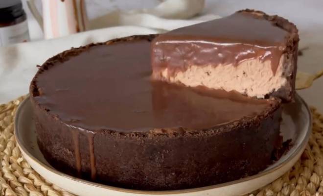 Видео Шоколадный Чизкейк без выпечки без желатина рецепт