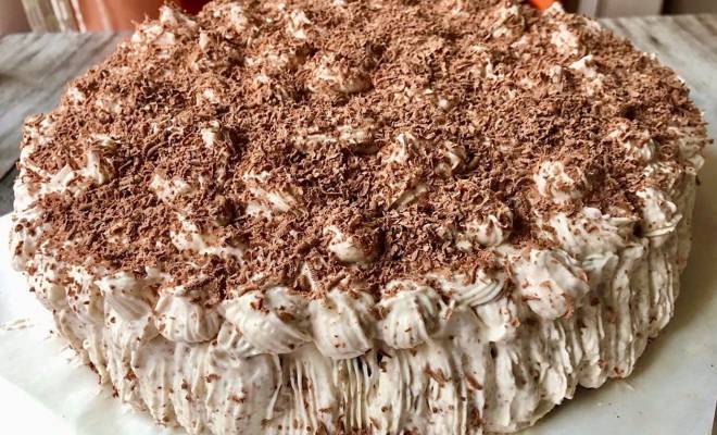 Шоколадный Торт «Мраморный» рецепт